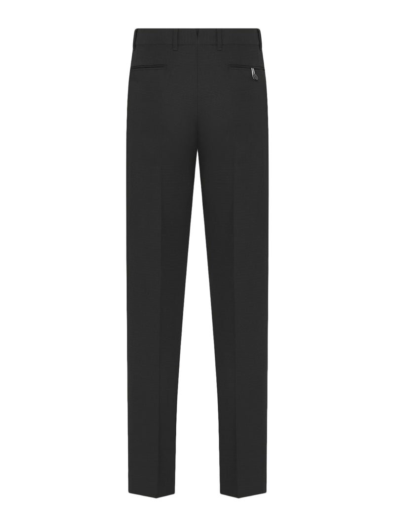 SLIM FIT WOOL TROUSERS