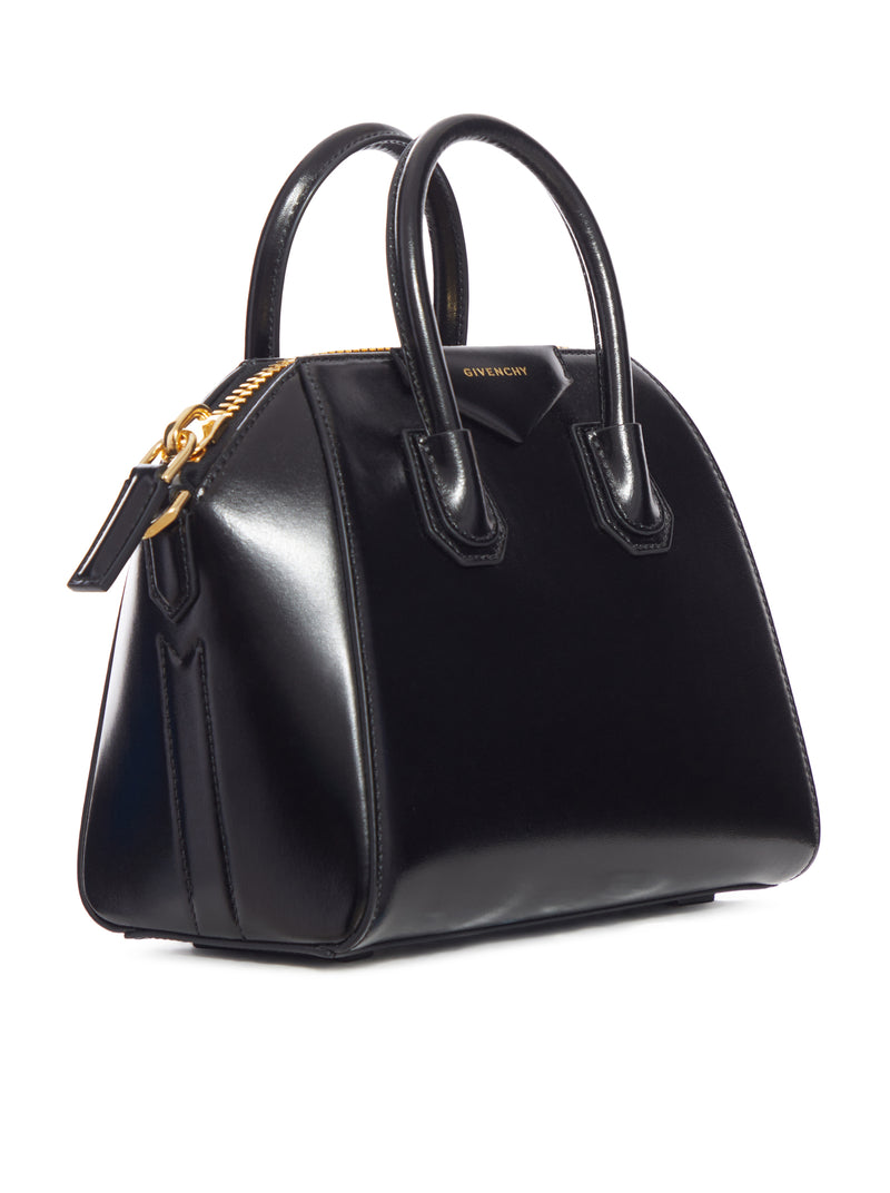 ANTIGONA MINI HANDBAG IN LEATHER