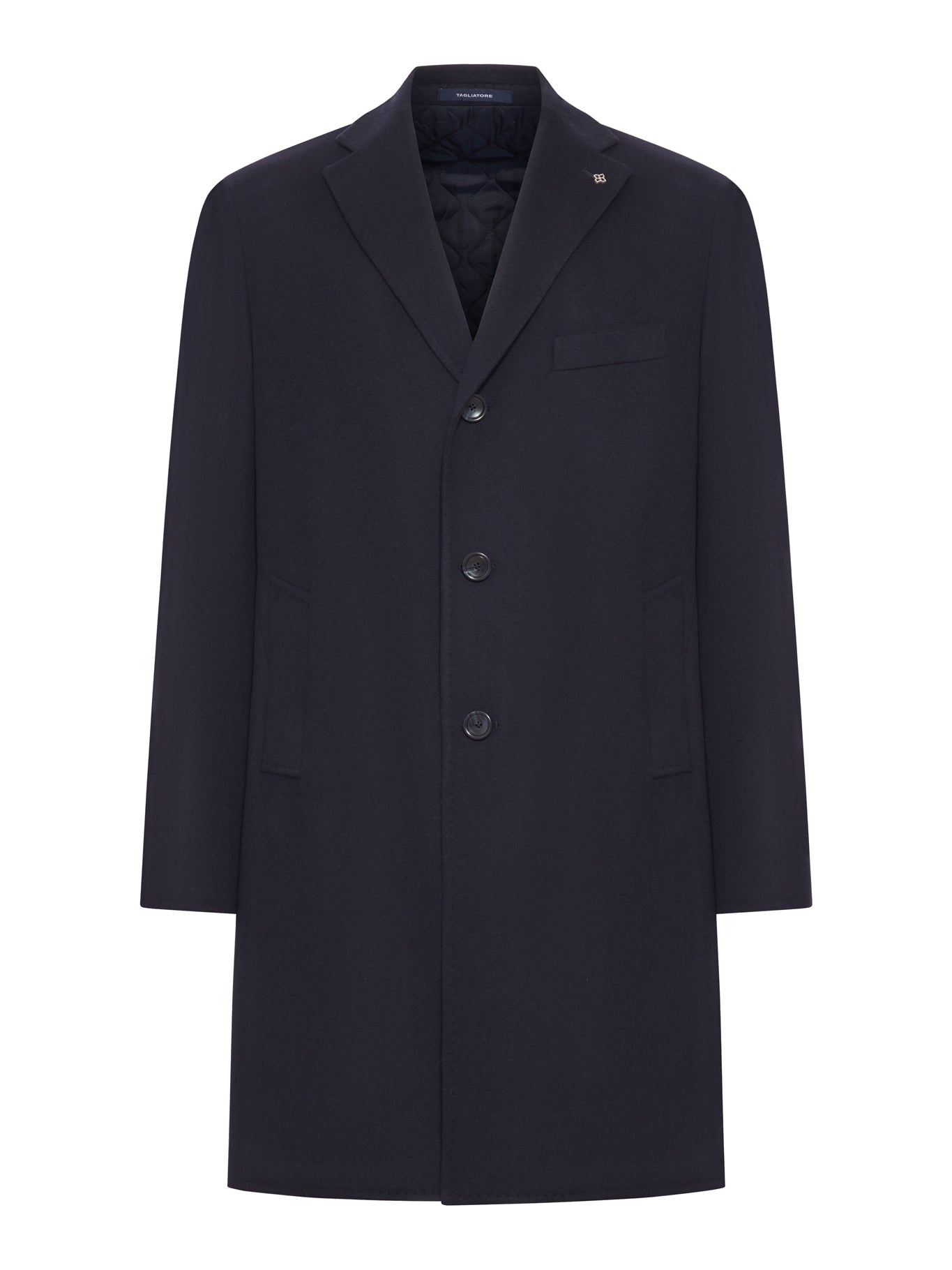 LORO PIANA CAPOLAVORO SINGLE-BREASTED WOOL COAT