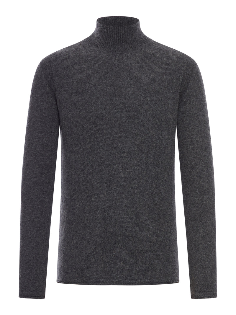 WOOL HIGH NECK SWEATER