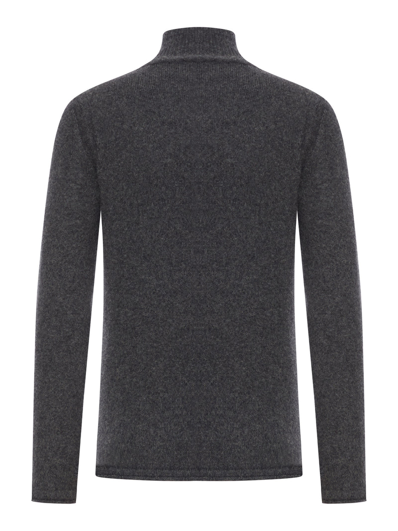 WOOL HIGH NECK SWEATER