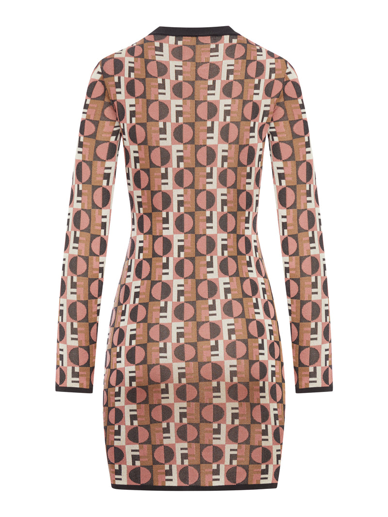 SHORT JACQUARD DRESS