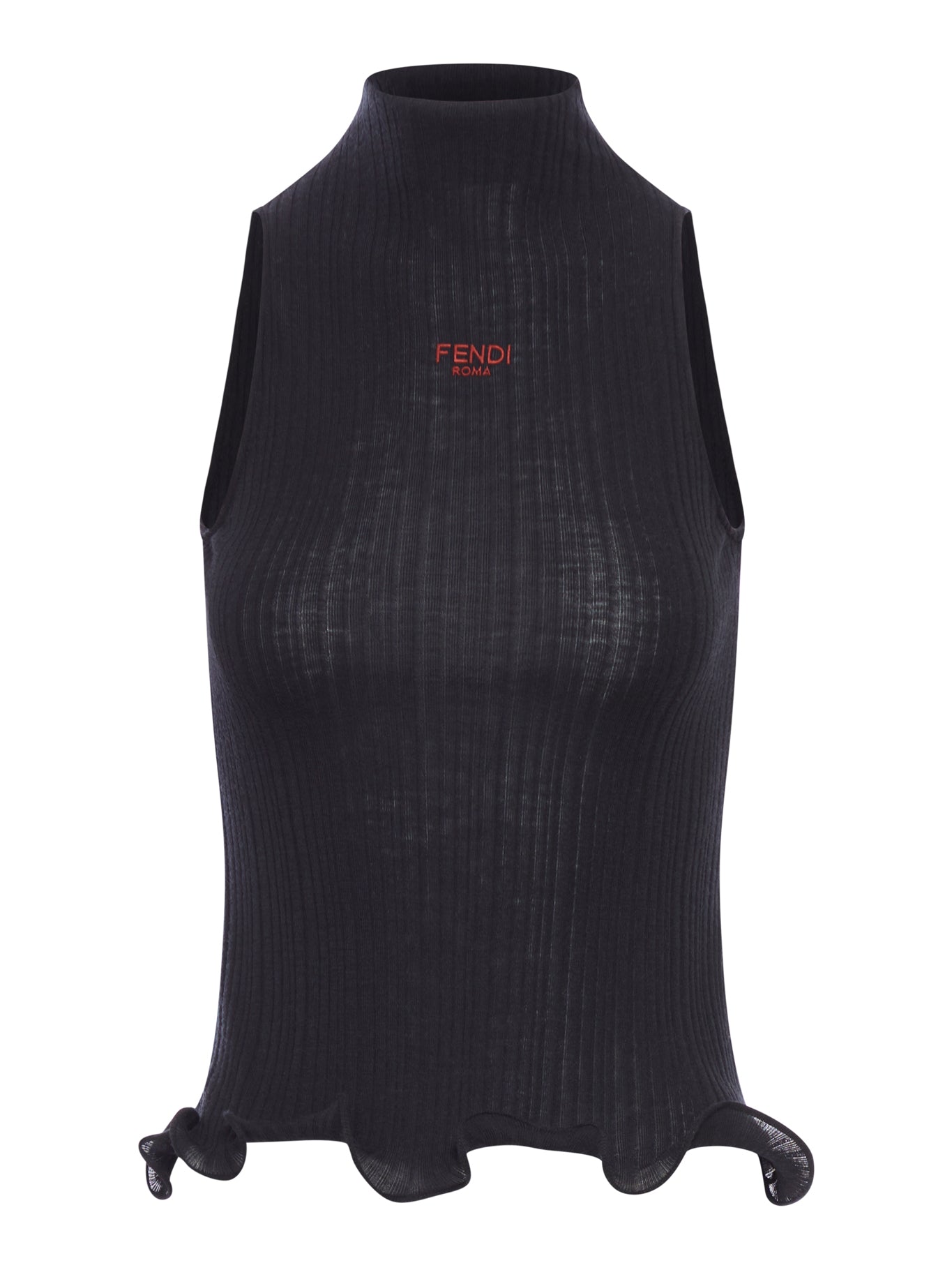 COTTON TOP FINISHED WITH RUFFLES