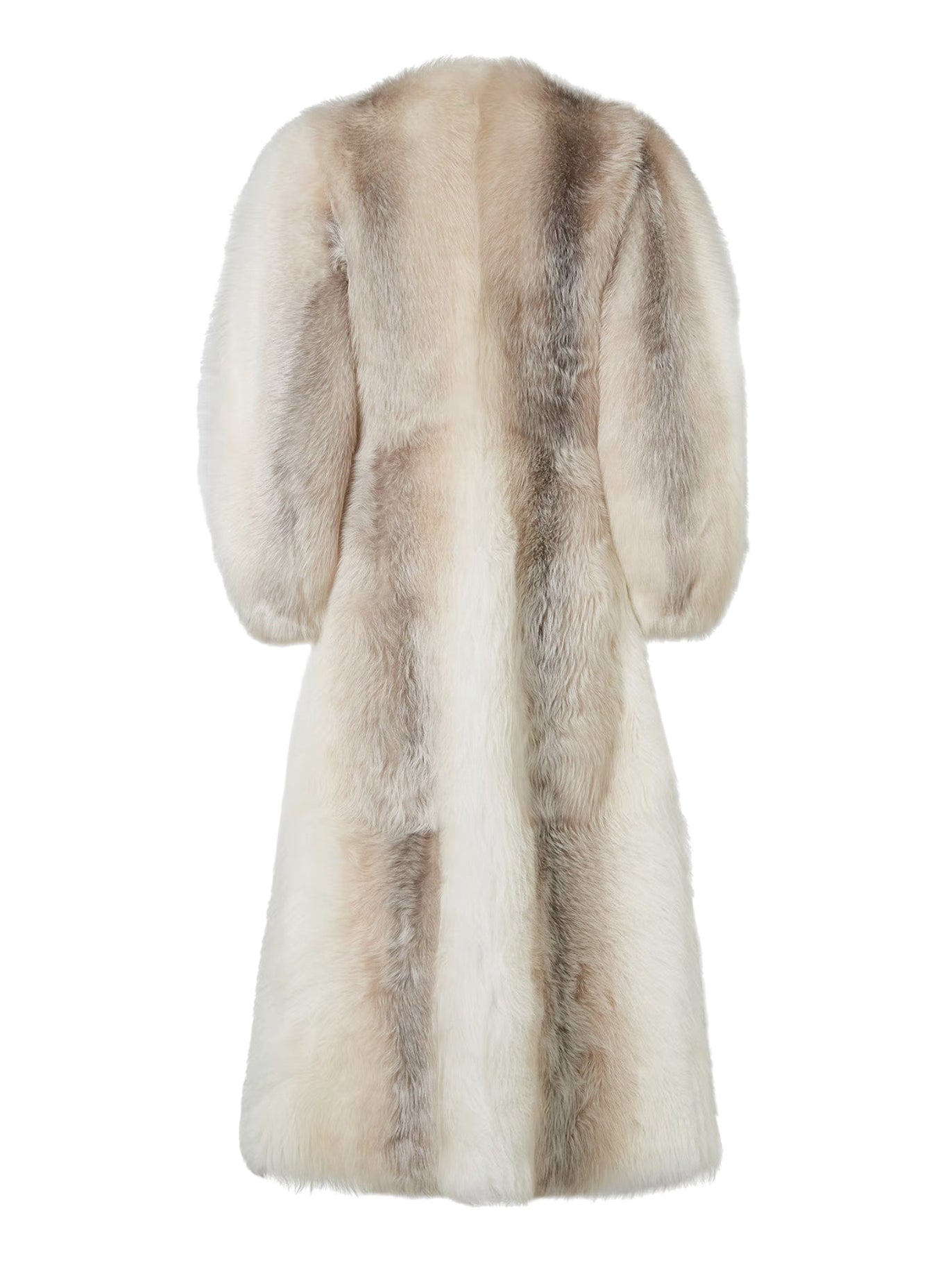 WHITE BACKED SHEEPSKIN COAT