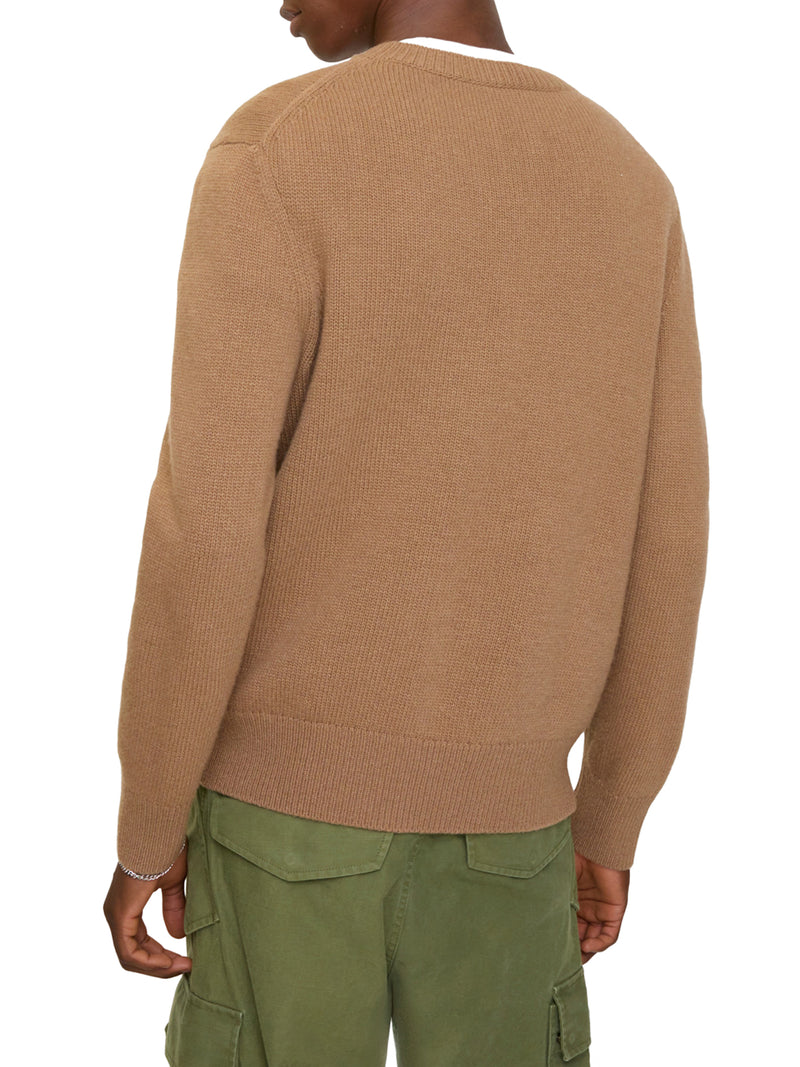 WOOL AND CASHMERE PULLOVER WITH EKD