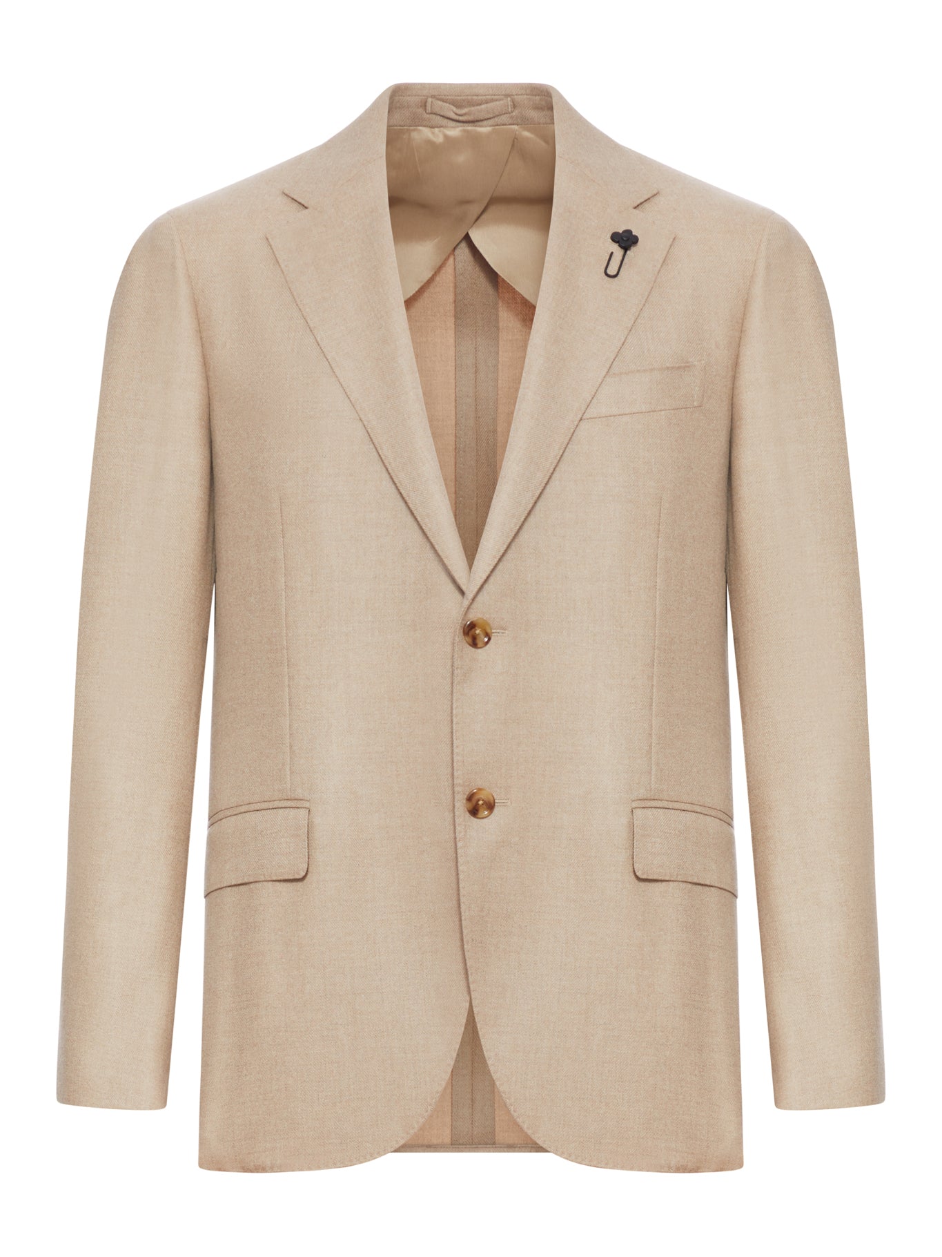 LORO PIANA SINGLE-BREASTED UNLINED CASHMERE TAILORED JACKET