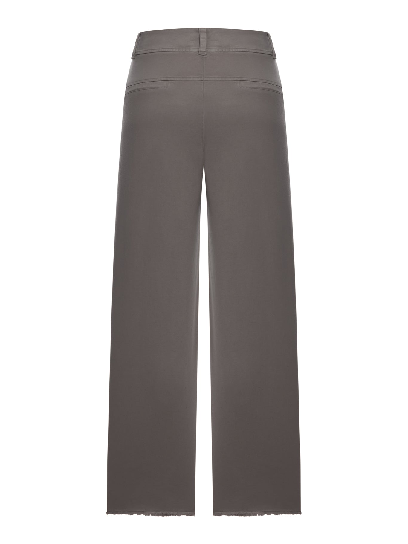 WIDE-LEG TROUSERS IN STRETCH COTTON BLEND