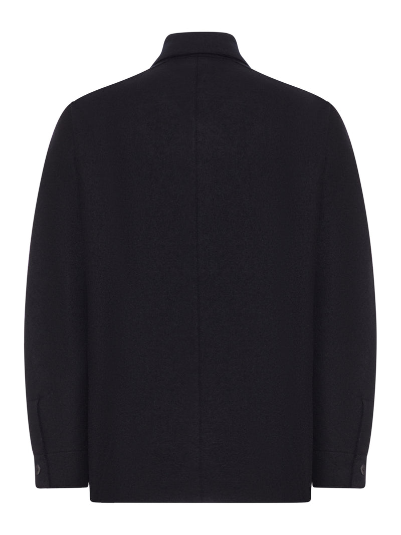 VIRGIN WOOL OVERSHIRT