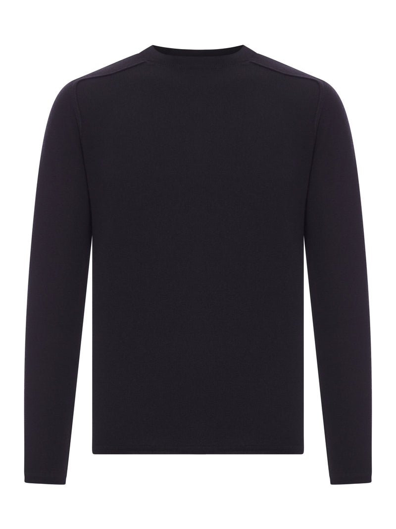 CREW NECK WOOL SWEATER
