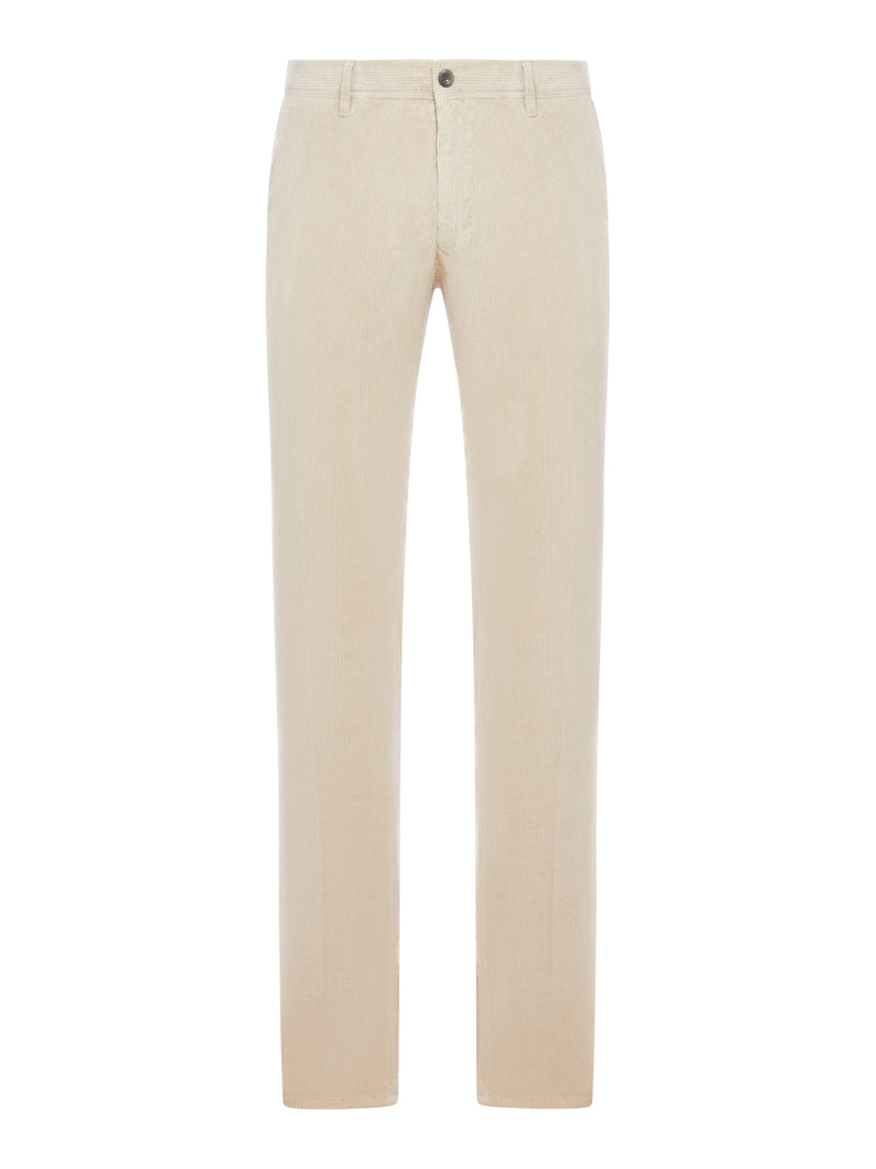 SLIM FIT CORDUROY TROUSERS
