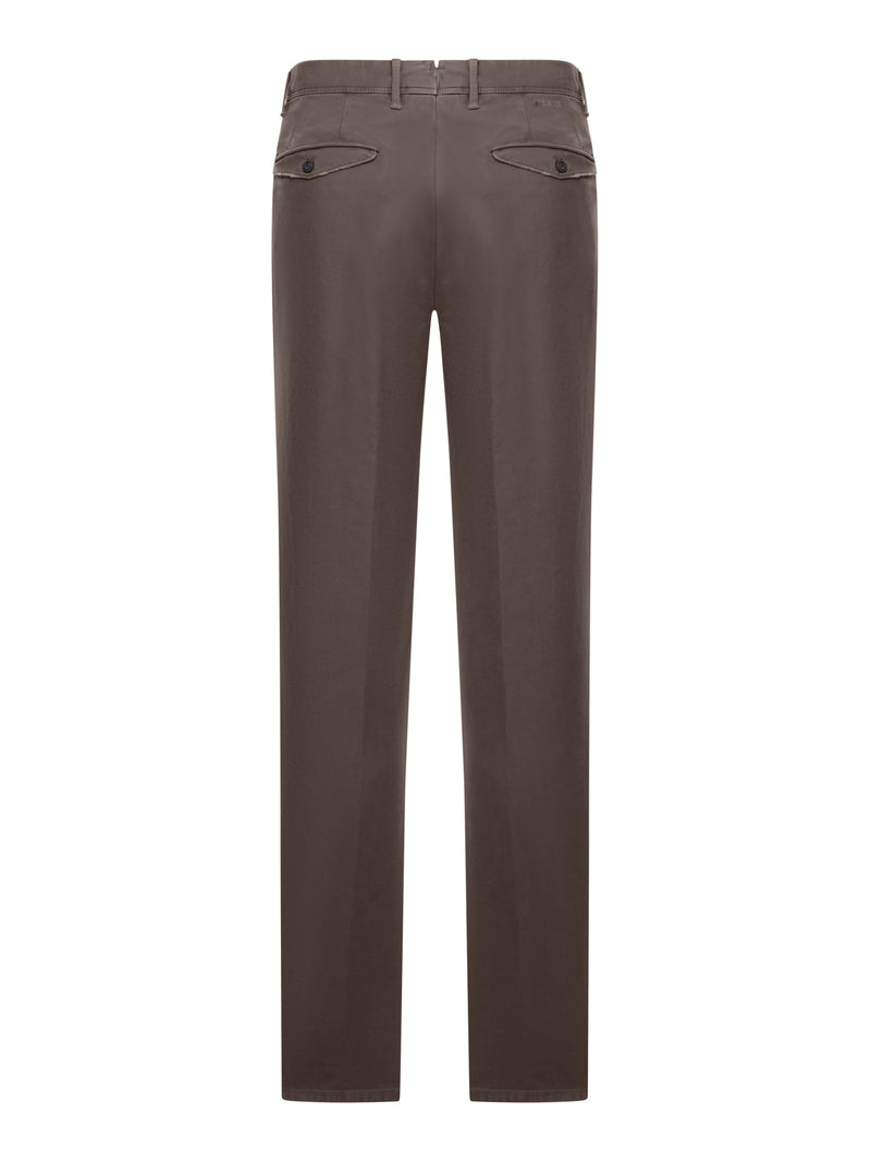 TAILORED COTTON TROUSERS