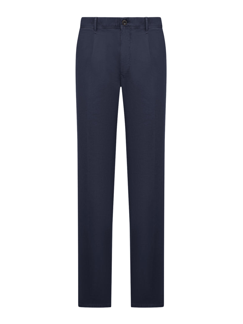 TAILORED COTTON TROUSERS