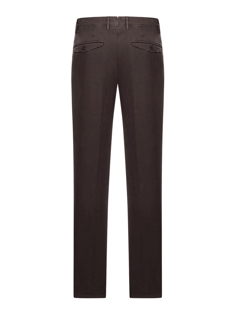 TAILORED COTTON TROUSERS