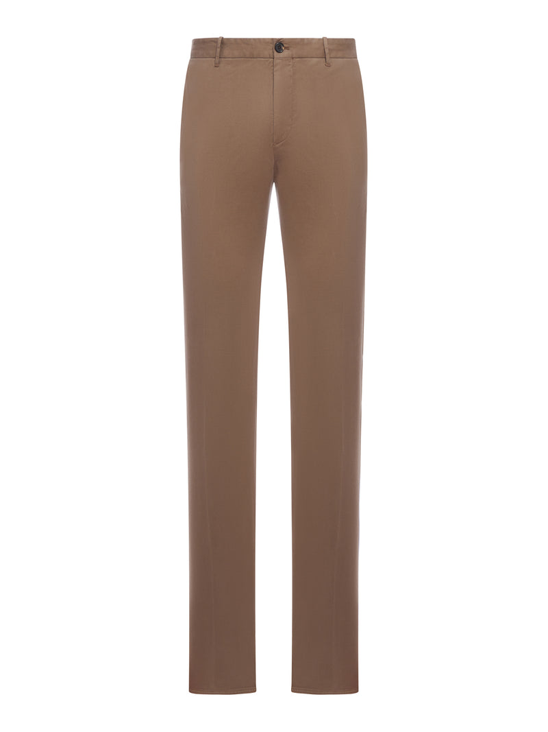 TAILORED COTTON TROUSERS