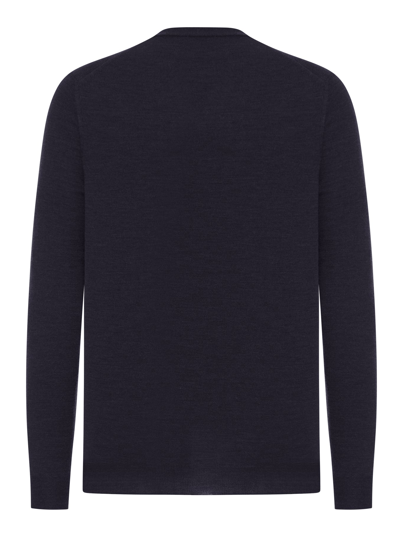 V-NECK SWEATER IN FINE COMBED WOOL