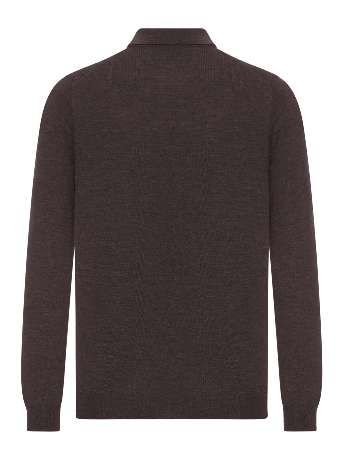 POLO SHIRT IN FINE COMBED WOOL