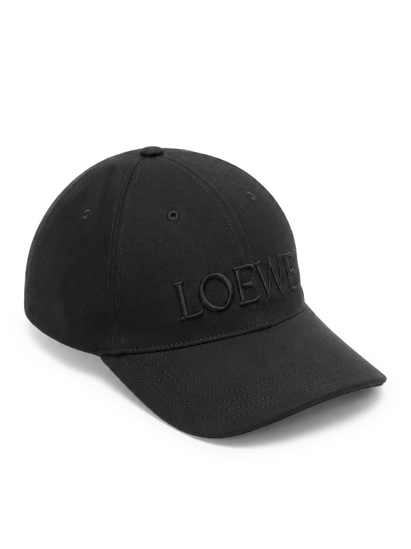 CANVAS HAT WITH EMBROIDERY ON THE FRONT