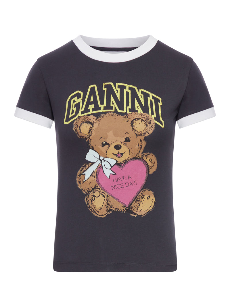 COTTON T-SHIRT WITH PRINT