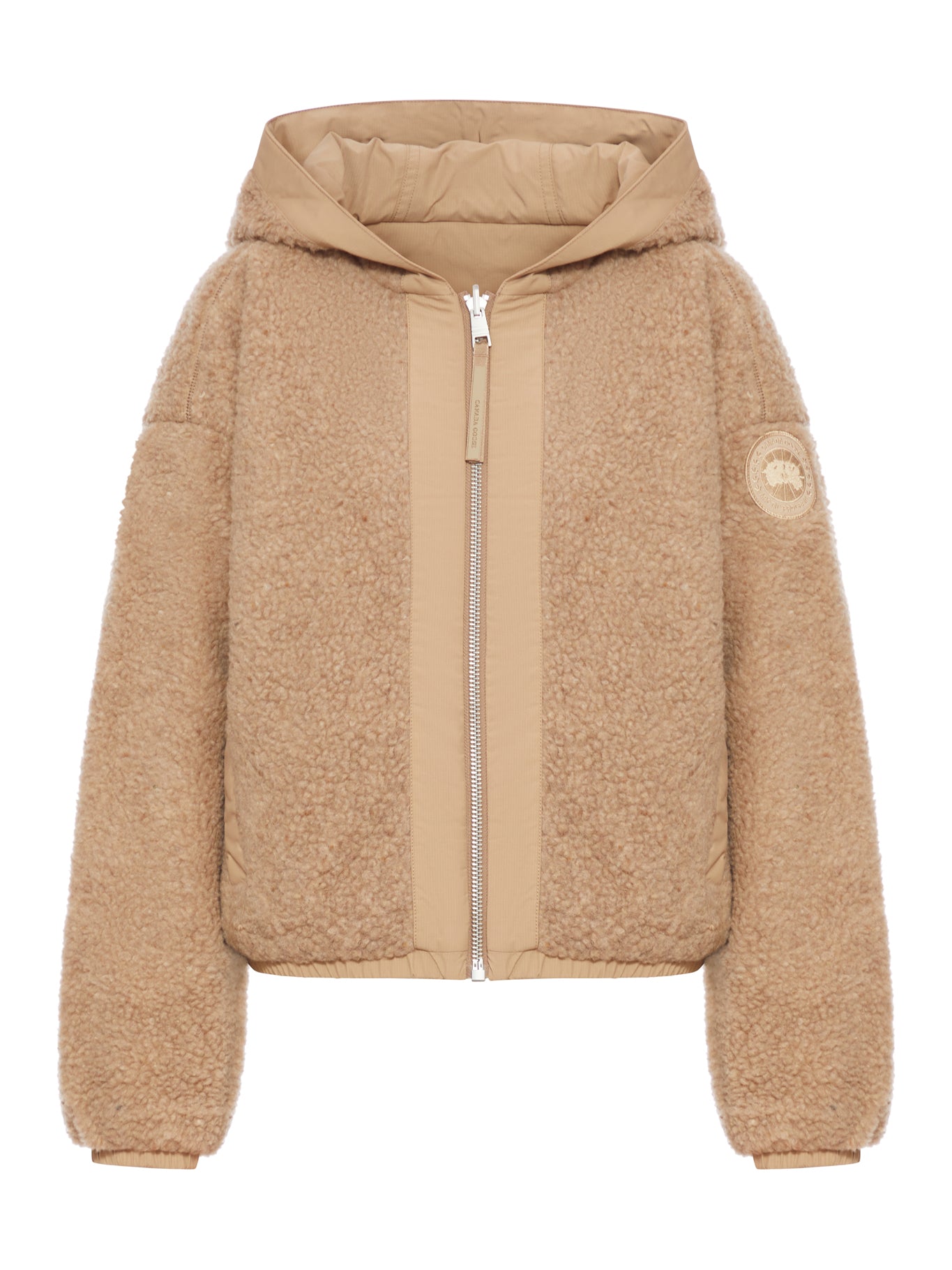 ALBERNI REVERSIBLE FLEECE BOMBER JACKET