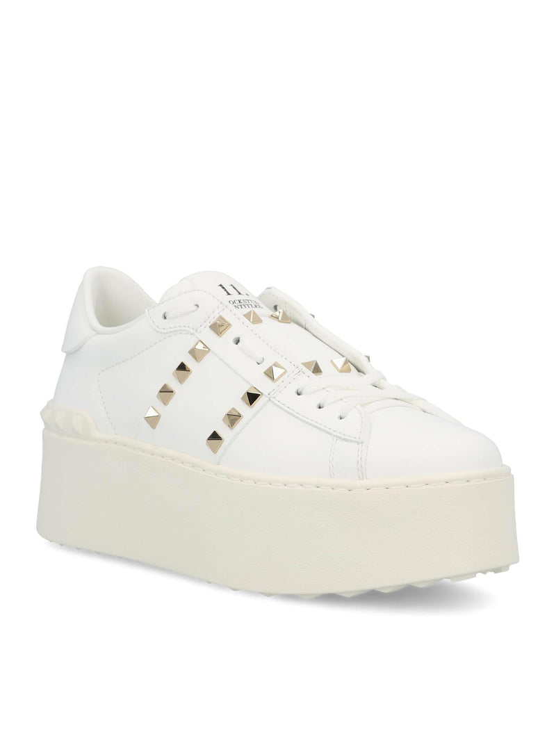 ROCKSTUD UNTITLED FLATFORM SNEAKERS