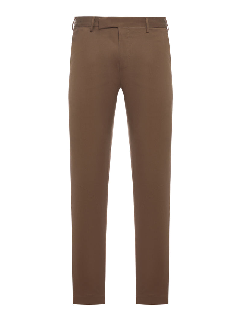 TAILORED COTTON TROUSERS