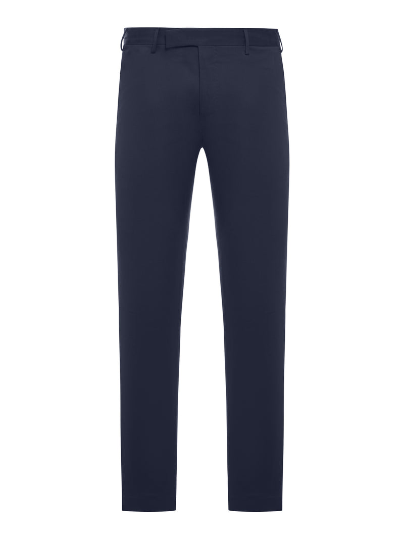 TAILORED COTTON TROUSERS