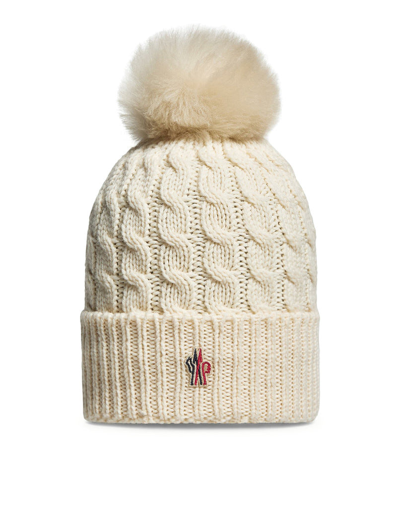 WOOL HAT WITH POM POM