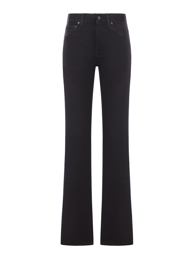 NICO LOW-WAIST JEANS IN BLACK DENIM BERLIN