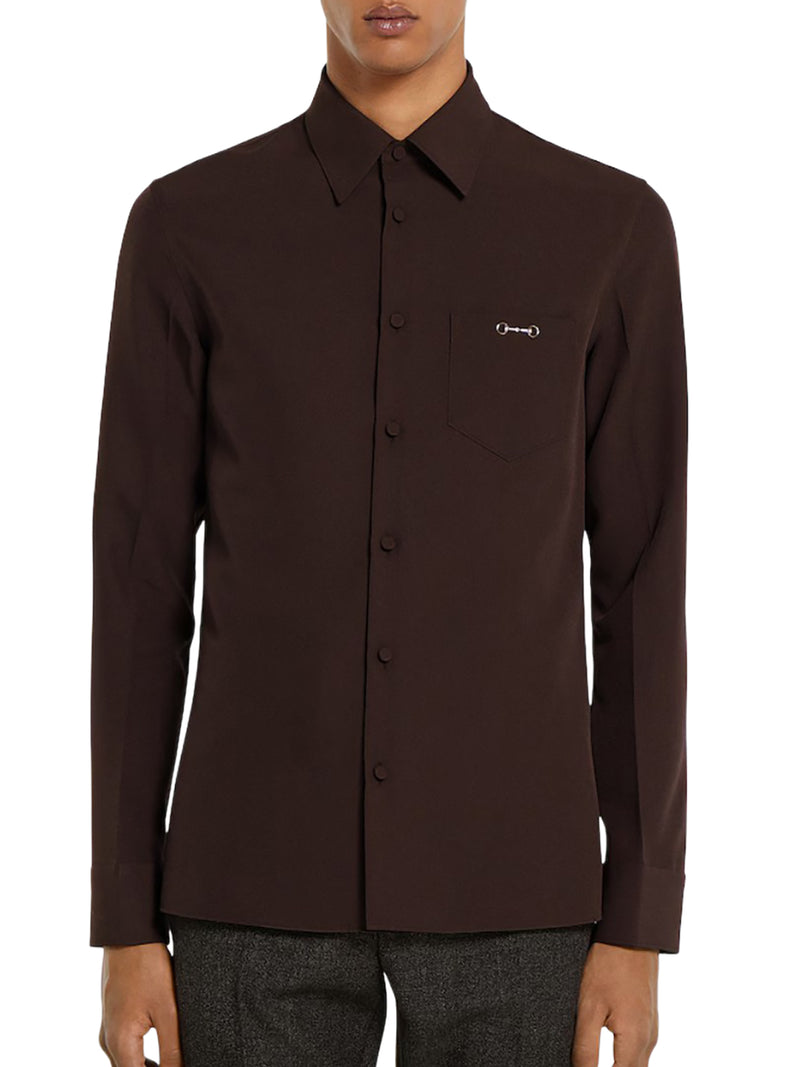 TWILL SHIRT WITH HOOK