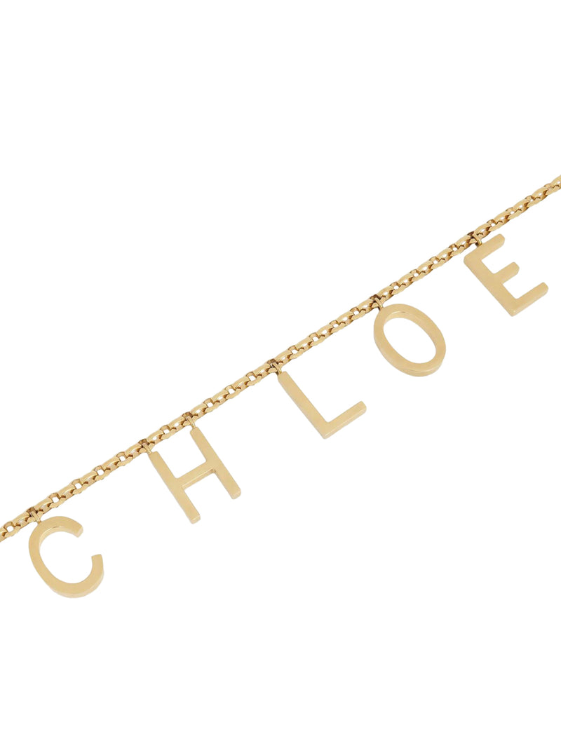 CHAIN BELT WITH LOGO