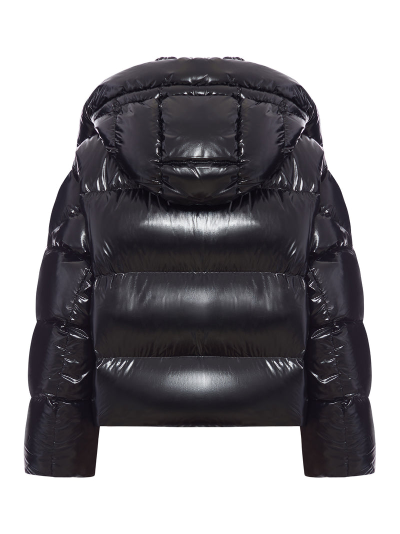 LOTHAR MONCLER X EE72 BY EDWARD ENNINFUL HOODED SHORT DOWN JACKET