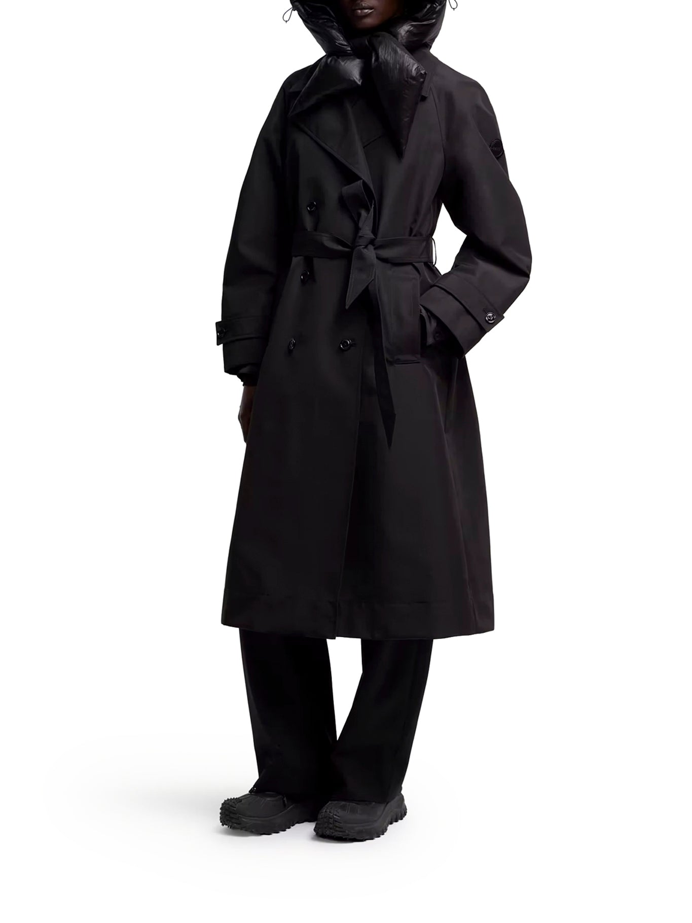 ZAKE MONCLER X EE72 TRENCH COAT BY EDWARD ENNINFUL