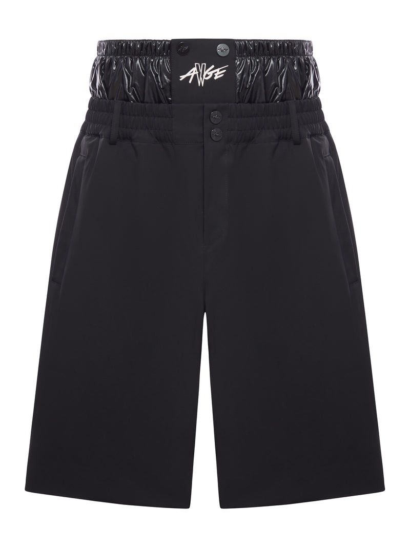 MONCLER X A$AP ROCKY LOGO PRINT SHORTS