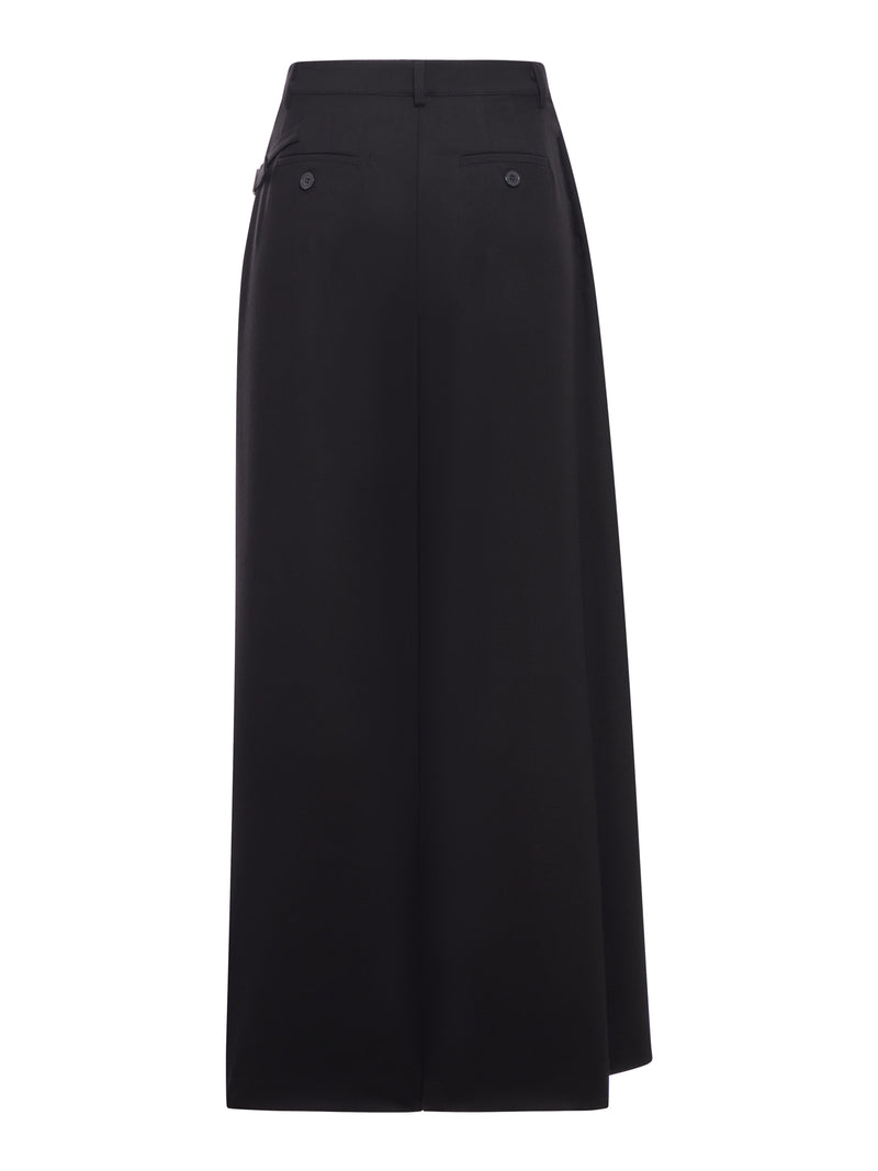WRAP EFFECT TROUSERS SKIRT