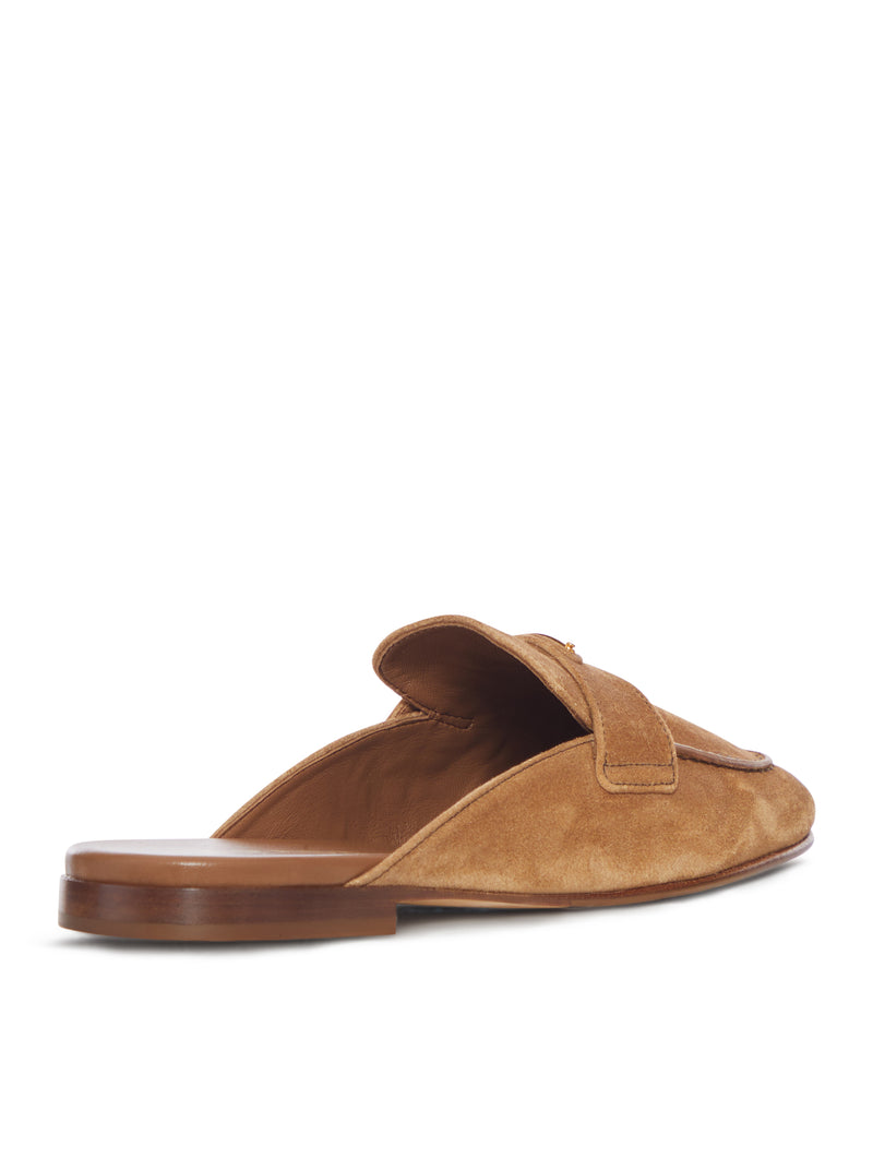 SUEDE MULES