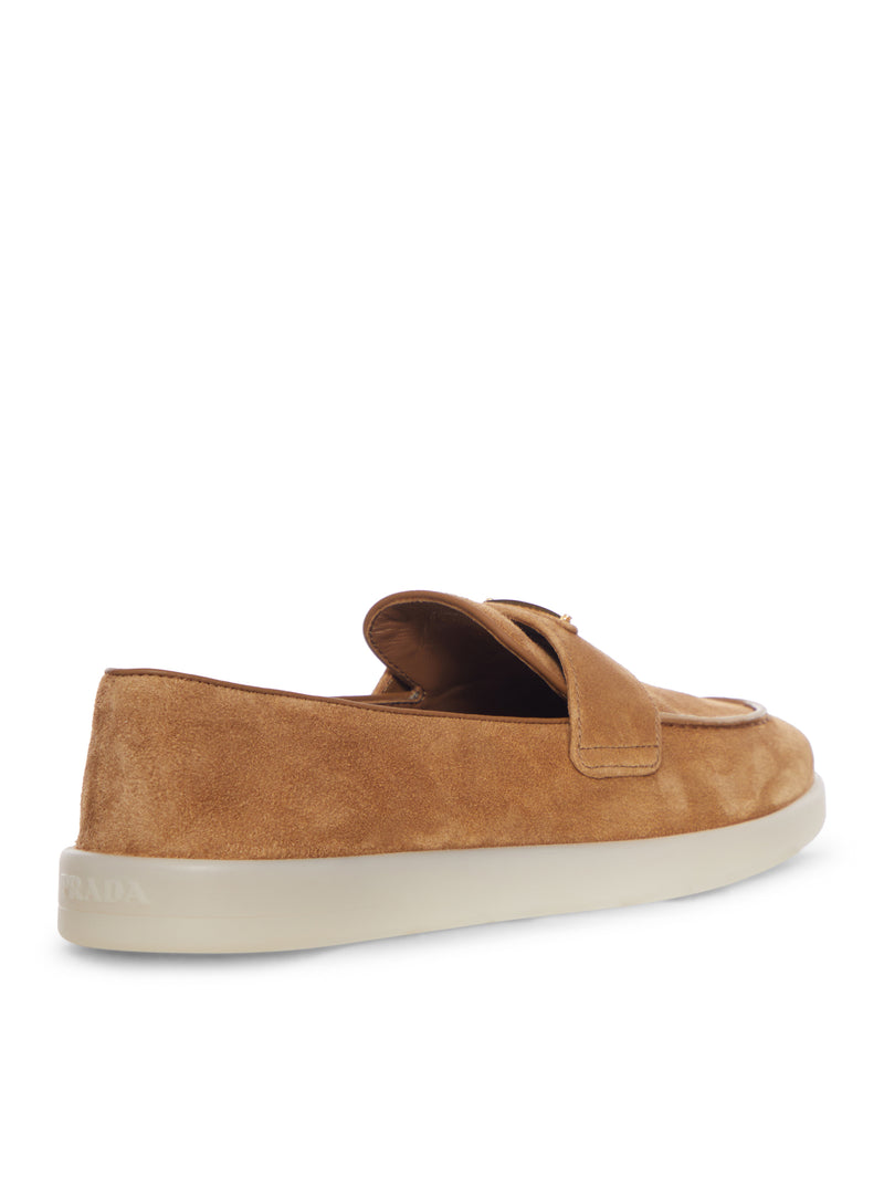 SUEDE LOAFERS