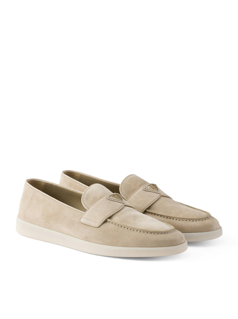 SUEDE LOAFERS