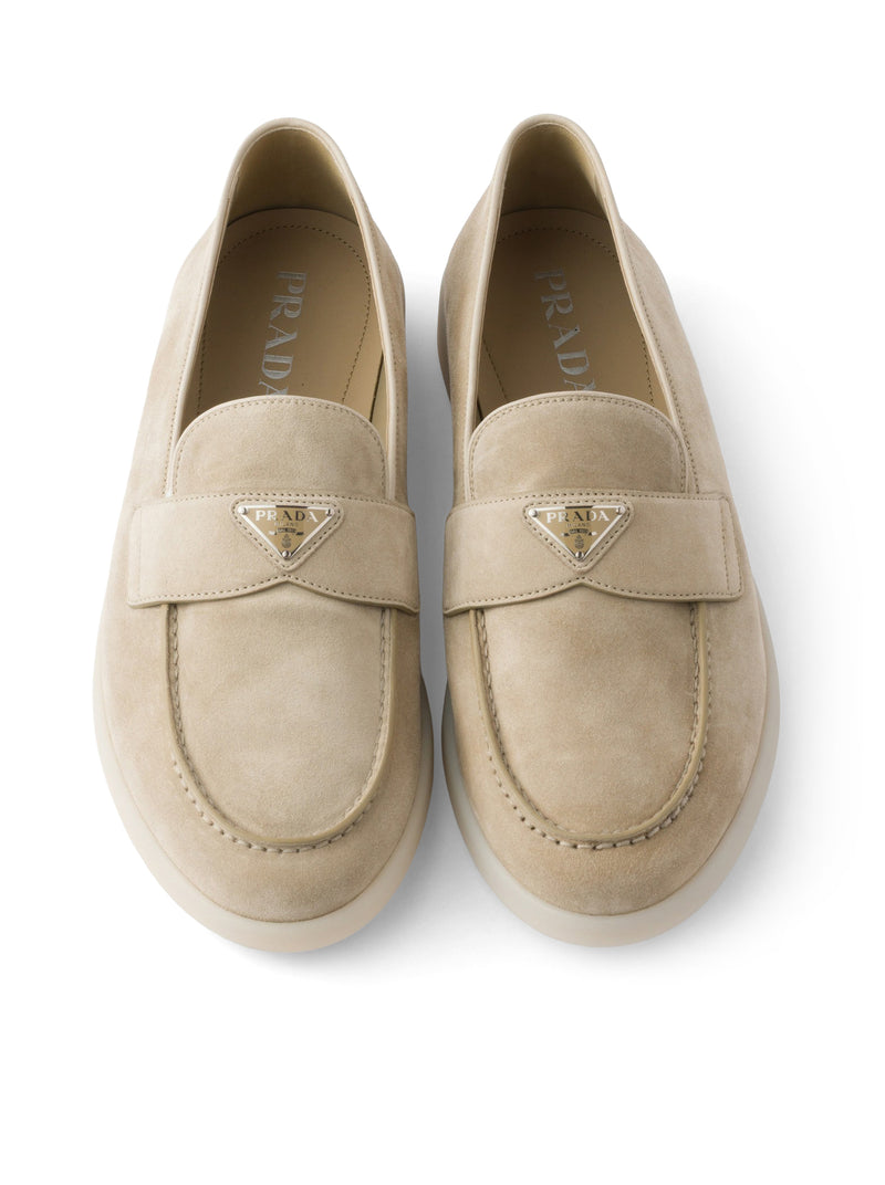 SUEDE LOAFERS