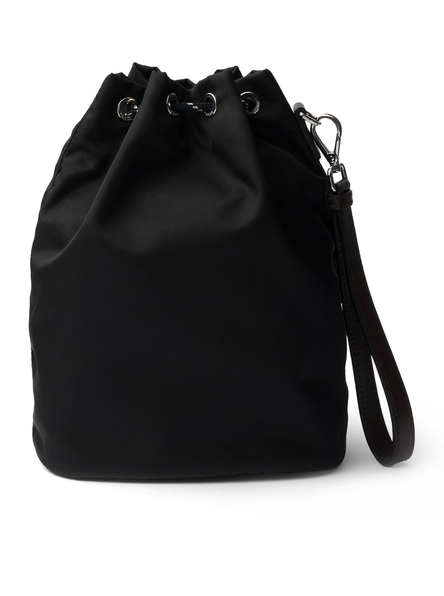 SPEEDROCK POUCH IN RE-NYLON AND LEATHER