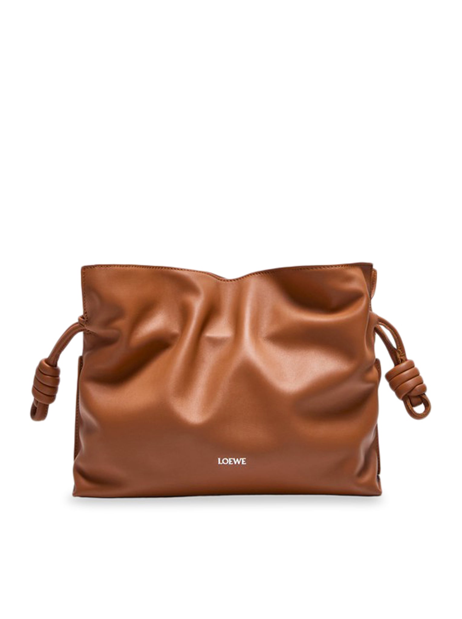 MEDIUM FLAMENCO CLUTCH BAG IN CALFSKIN NAPPA
