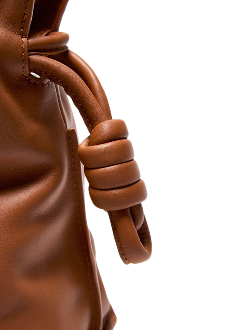 MEDIUM FLAMENCO CLUTCH BAG IN CALFSKIN NAPPA