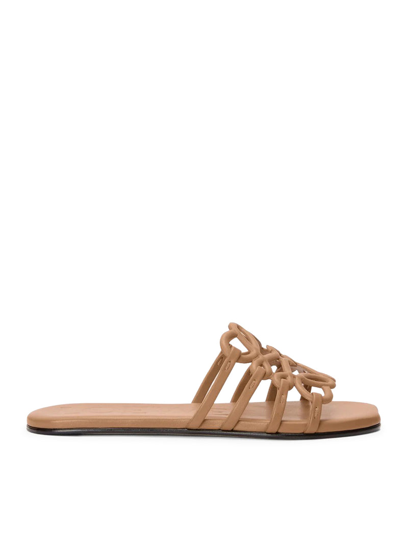 ANAGRAM PETAL SLIDE IN CALFSKIN