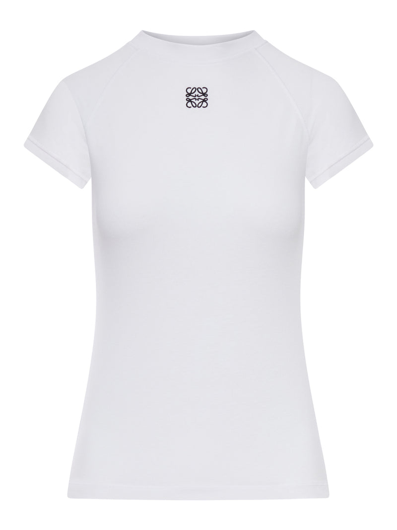 SMALL FIT T-SHIRT WITH ANAGRAM EMBROIDERY