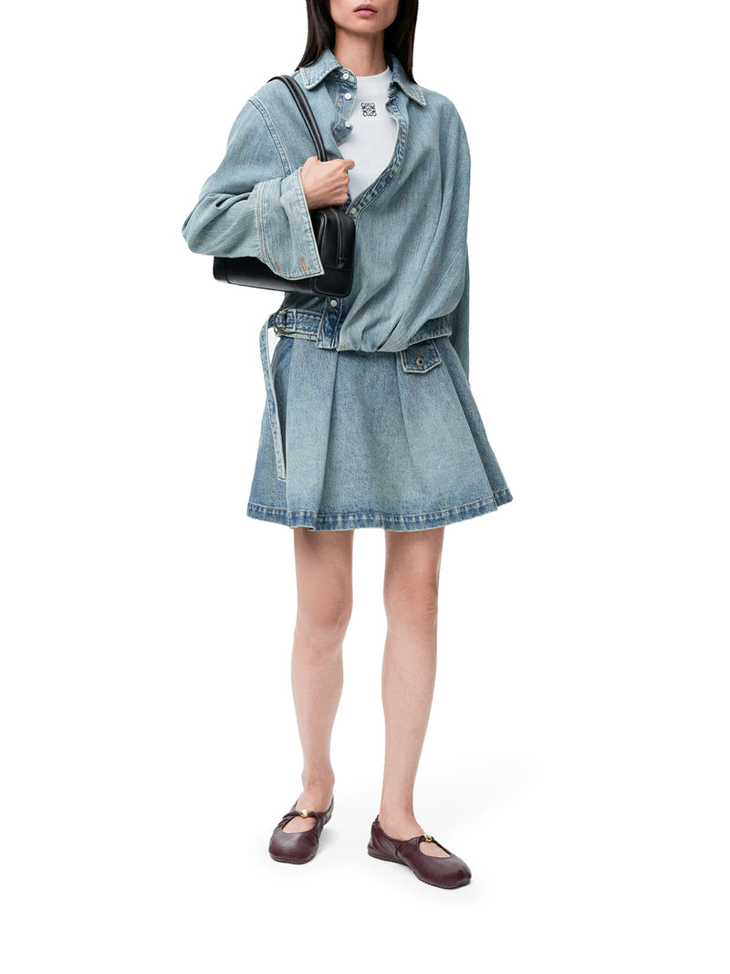 SMALL FIT T-SHIRT WITH ANAGRAM EMBROIDERY