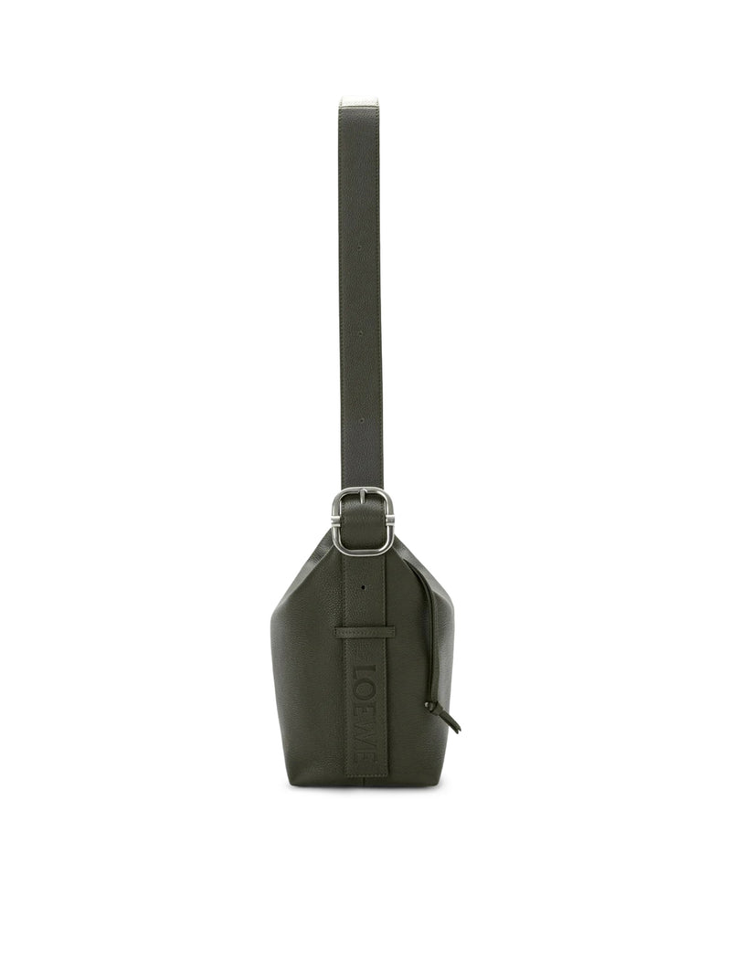 HOBO LOOP BAG IN GRAINED CALFSKIN LEATHER