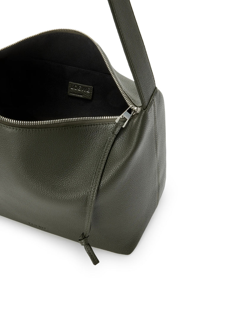 HOBO LOOP BAG IN GRAINED CALFSKIN LEATHER