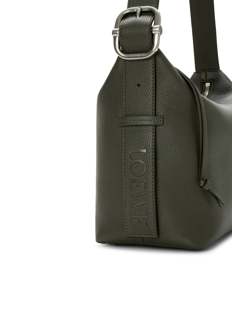 HOBO LOOP BAG IN GRAINED CALFSKIN LEATHER