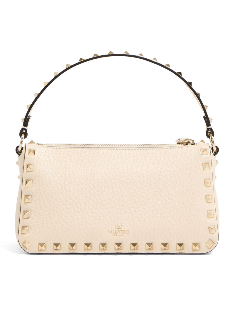 ROCKSTUD SMALL GARNET CALFSKIN CROSSBODY BAG