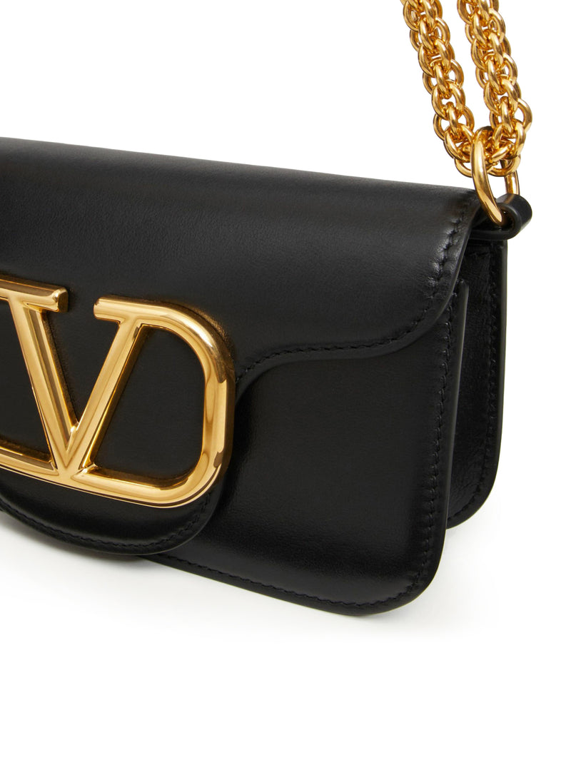 SMALL SHOULDER BAG LOCÒ IN CALFSKIN