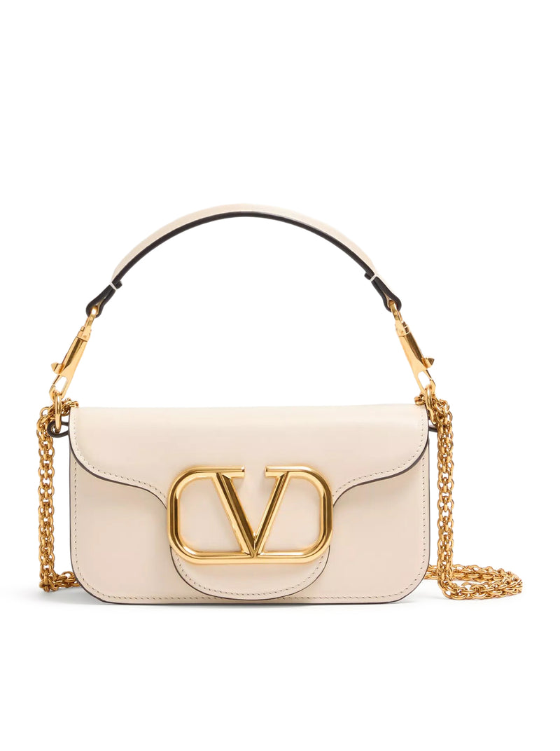 SMALL SHOULDER BAG LOCÒ IN CALFSKIN